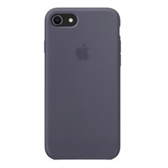 Чохол Silicone Case Full для iPhone 7 | 8 | SE 2 | SE 3 Lavender Grey купити