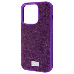 Чехол Bling World Grainy Diamonds для iPhone 15 PRO Purple
