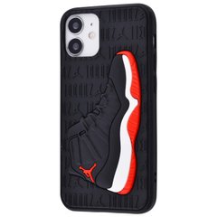 Чехол Sneakers Brand Case (TPU) для iPhone 12 MINI Кроссовок Black-Red купить