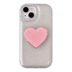 Чехол Love Crystal Case для iPhone 13 Pink