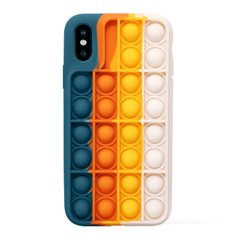Чехол Pop-It Case для iPhone XS MAX Forest Green/White купить