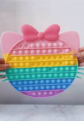Pop-It іграшка BIG Hello Kitty (Котик) 30/30см Pink/Glycine купити