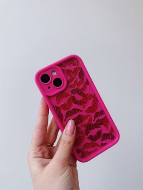 Чохол Lips Case для iPhone 14 Plus Electrik Pink