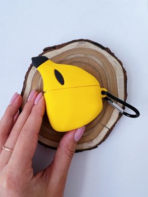 Чехол 3D для AirPods 1 | 2 Banana Yellow купить