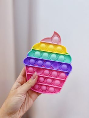 Pop-It іграшка Ice cream (Морозиво) Pink/Redberries купити
