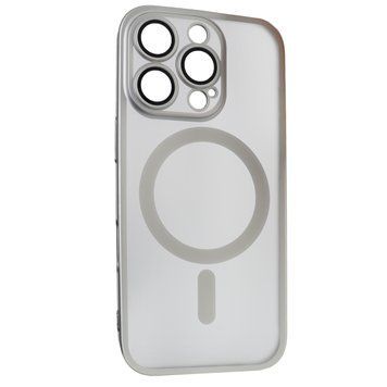 Чохол Titan Frame Matte PC MagSafe Case для iPhone 15 PRO Titanium - ash-mobile.com.ua - фото 1