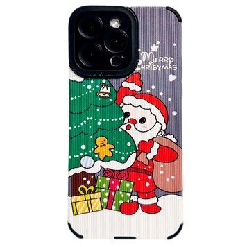 Чехол Ribbed Case для iPhone 11 PRO Santa Claus Grey - ash-mobile.com.ua - фото 1