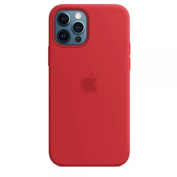 Чохол Silicone Case Full OEM для iPhone 12 | 12 PRO Red - ash-mobile.com.ua - фото 1