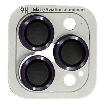 Защитное стекло Metal Classic на камеру для iPhone 13 PRO | 13 PRO MAX Deep Purple - ash-mobile.com.ua - фото 1