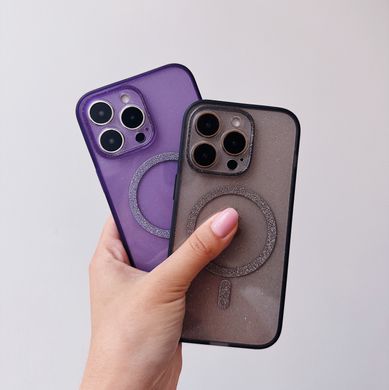 Чехол Shiny Brilliant with MagSafe для iPhone 11 PRO MAX Deep Purple - ash-mobile.com.ua - фото 2