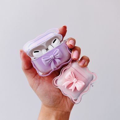 Чехол Bow для AirPods 1 | 2 Yellow - ash-mobile.com.ua - фото 4