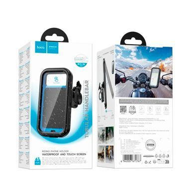 Тримач для велосипеда Hoco H95 Bendito waterproof riding holder black - ash-mobile.com.ua - фото 5