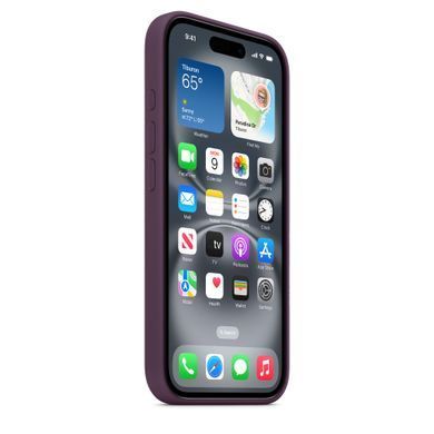 Чохол Silicone Case with MagSafe OEM для iPhone 16 Plus Plum - ash-mobile.com.ua - фото 6