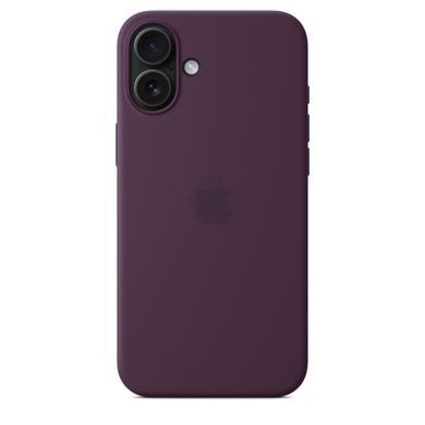 Чохол Silicone Case with MagSafe OEM для iPhone 16 Plus Plum - ash-mobile.com.ua - фото 5