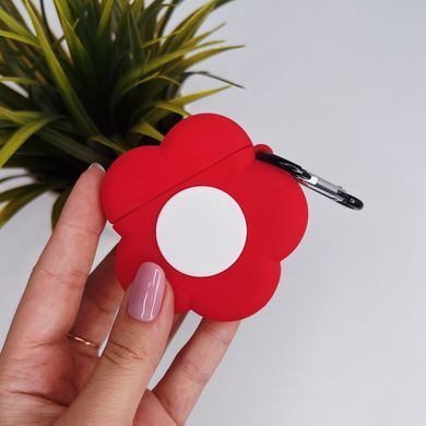 Чохол 3D для AirPods 1 | 2 Flower Red - ash-mobile.com.ua - фото 2