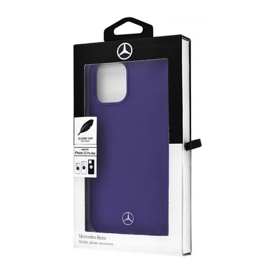 Чохол Silicone Mercedes-Benz Case для iPhone 12 MINI Blue - ash-mobile.com.ua - фото 2