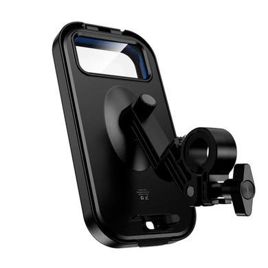 Тримач для велосипеда Hoco H95 Bendito waterproof riding holder black - ash-mobile.com.ua - фото 3