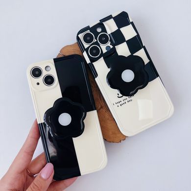 Чехол Popsocket Сheckmate Case для iPhone 7 Plus | 8 Plus Double Black/White - ash-mobile.com.ua - фото 4