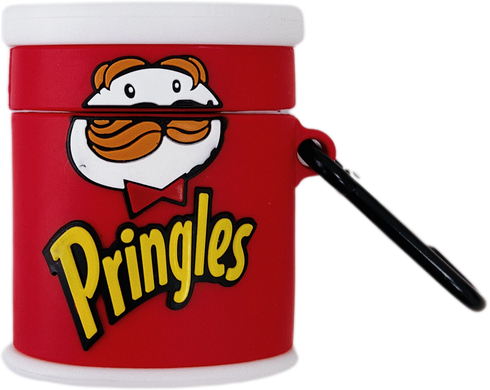 Чехол 3D для AirPods 1 | 2 Pringles Red купить