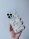 Чехол прозрачный с карманом ASH PRINT для iPhone 12 MINI Dinosaur