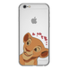 Чехол прозрачный Print Lion King для iPhone 6 | 6s Nala Love Red купить