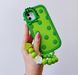Чохол Silicone Dinosaur Case для iPhone 14 PRO Green