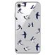 Чехол прозрачный Print Happy Nice для iPhone 7 | 8 | SE 2 | SE 3 Swallows - ash-mobile.com.ua - фото 1