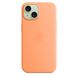 Чохол Silicone Case Full OEM для iPhone 15 Plus Orange Sorbet