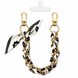 Ремінець для смартфону Silk scarf - White/Black - ash-mobile.com.ua - фото 1