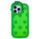 Чехол Silicone Dinosaur Case для iPhone 14 PRO Green