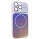 Чохол Gradient Glass MagSafe case для iPhone 14 PRO Purple - ash-mobile.com.ua - фото 1