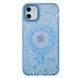 Чехол Splattered with MagSafe для iPhone 14 PRO Blue