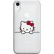 Чехол прозрачный Print для iPhone XR Hello Kitty Looks купить