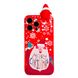 Чехол 3D New Year для iPhone 14 PRO Merry Christmas Santa Claus