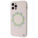 Чехол WAVE Ukraine Edition Case with MagSafe для iPhone 12 PRO MAX Flowers Antique White купить