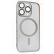 Чохол Titan Frame Matte PC MagSafe Case для iPhone 15 PRO Titanium - ash-mobile.com.ua - фото 1