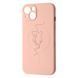 Чохол WAVE Minimal Art Case with MagSafe для iPhone 13 Pink Sand/Human - ash-mobile.com.ua - фото 1