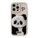 Чохол Panda Case для iPhone 14 PRO Love Biege