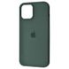 Чехол Silicone Case Full для iPhone 12 | 12 PRO Camouflage Green купить