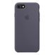 Чохол Silicone Case Full для iPhone 7 | 8 | SE 2 | SE 3 Lavender Grey