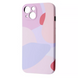 Чехол WAVE NEON X LUXO Minimalistic Case для iPhone 13 Pink Sand/Glycine
