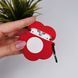 Чохол 3D для AirPods 1 | 2 Flower Red