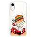 Чехол прозрачный Print FOOD with MagSafe для iPhone XR Burger eat купить