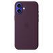 Чохол Silicone Case with MagSafe OEM для iPhone 16 Plus Plum