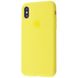 Чохол Silicone Case Full для iPhone X | XS Lemonade