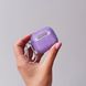 Чехол Crystal Color для AirPods 1 | 2 Light purple