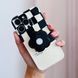 Чехол Popsocket Сheckmate Case для iPhone 7 Plus | 8 Plus Double Black/White