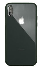 Чехол Glass Pastel Case для iPhone X | XS Forest Green купить