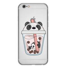 Чехол прозрачный Print SUMMER для iPhone 6 | 6s Panda Сocktail купить