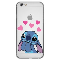 Чохол прозорий Print для iPhone 6 | 6s Blue monster Love купити